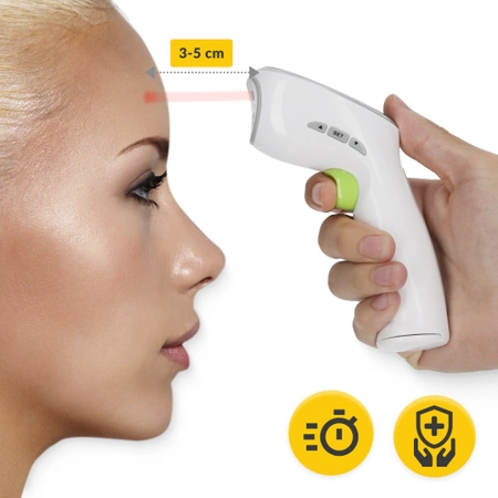 MED+ infravörös hőmérő érintésmentes méréshez