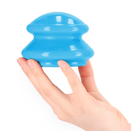 Gumiköpöly készlet, 4 db, kék