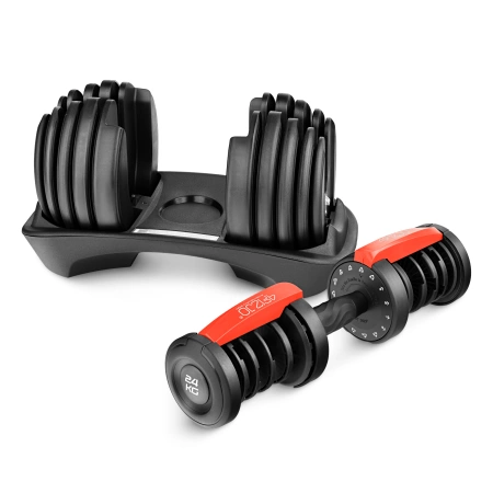 Premium állítható súlyzó, 24 kg