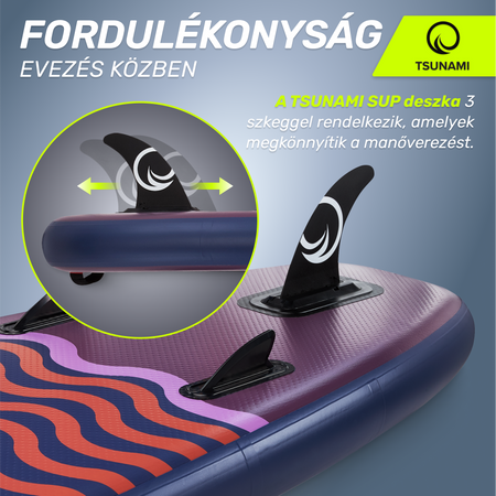 TSUNAMI SUP deszka, 350 cm, T05