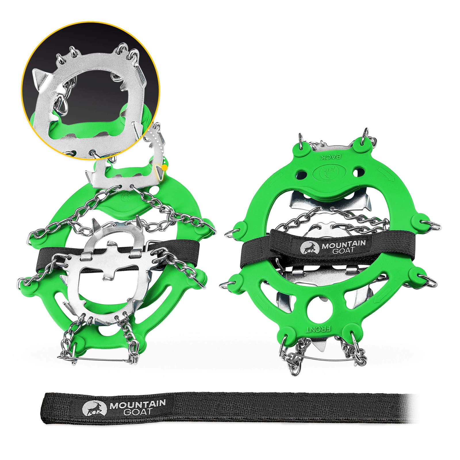 turystyczne raczki na buty turystyczne trekkingowe mountain goat