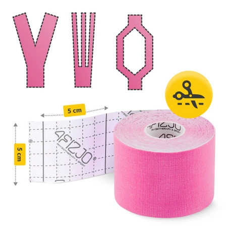 Kineziológiai tapasz Kinesio Tape, 5 m x 5 cm