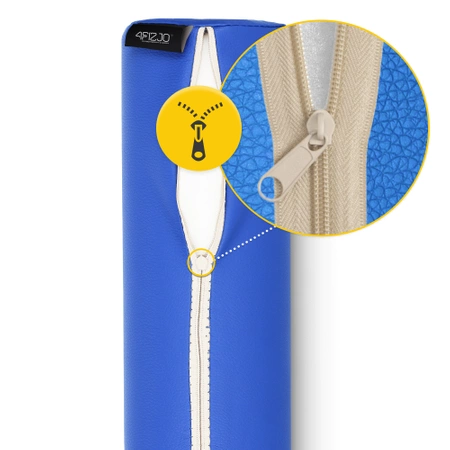 Masszázs henger, 30 x 10 cm, kék