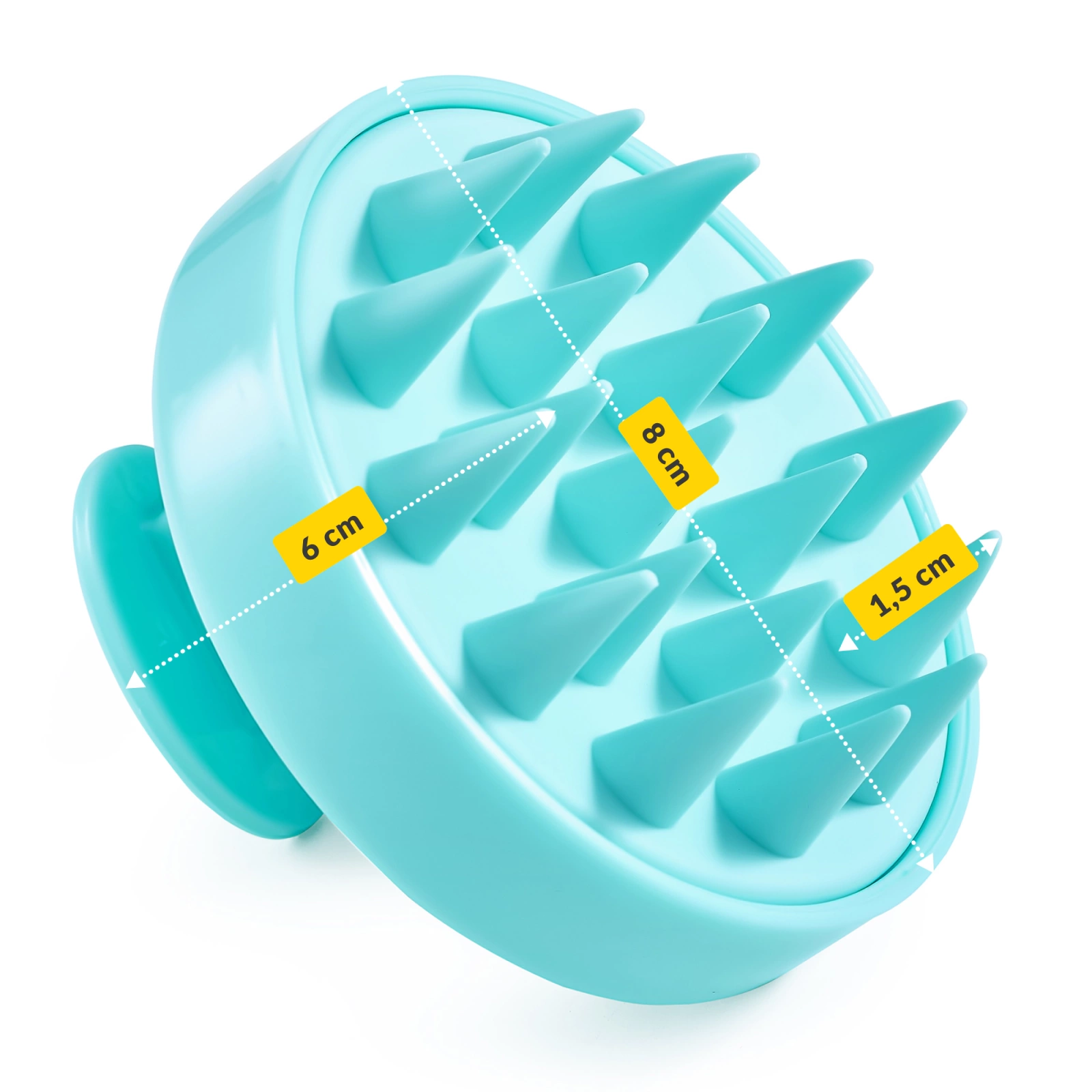 szczotka do mycia i masowania głowy