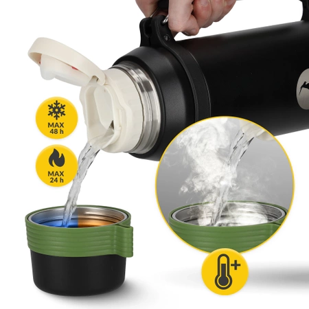 Termosz kávé- és teafőzéshez, 2 l