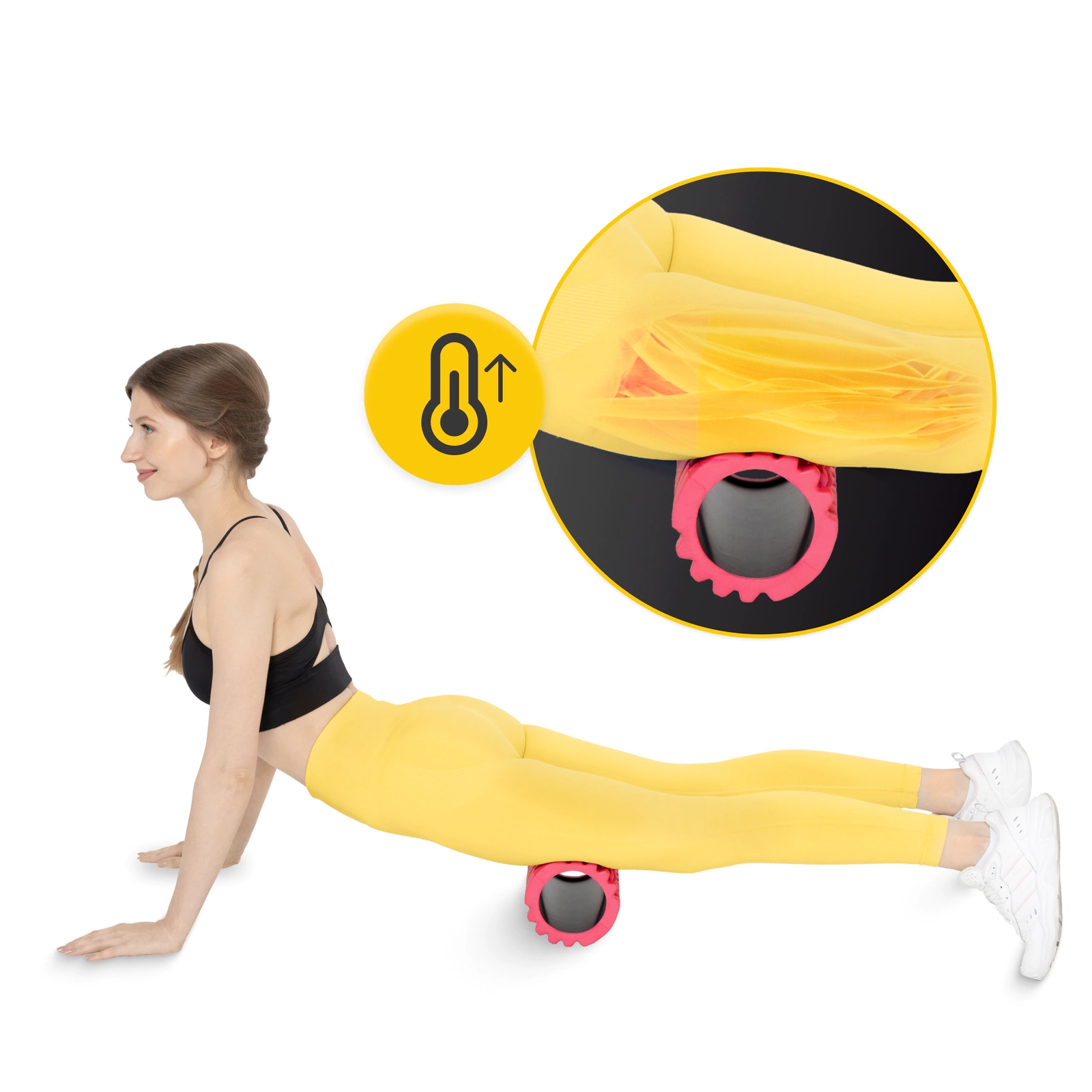 roller crossfit do masazu z wypustkami