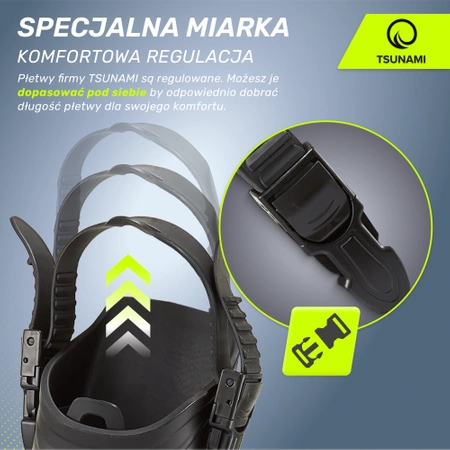 TSUNAMI gyermek búváruszony, 33-37-es méret