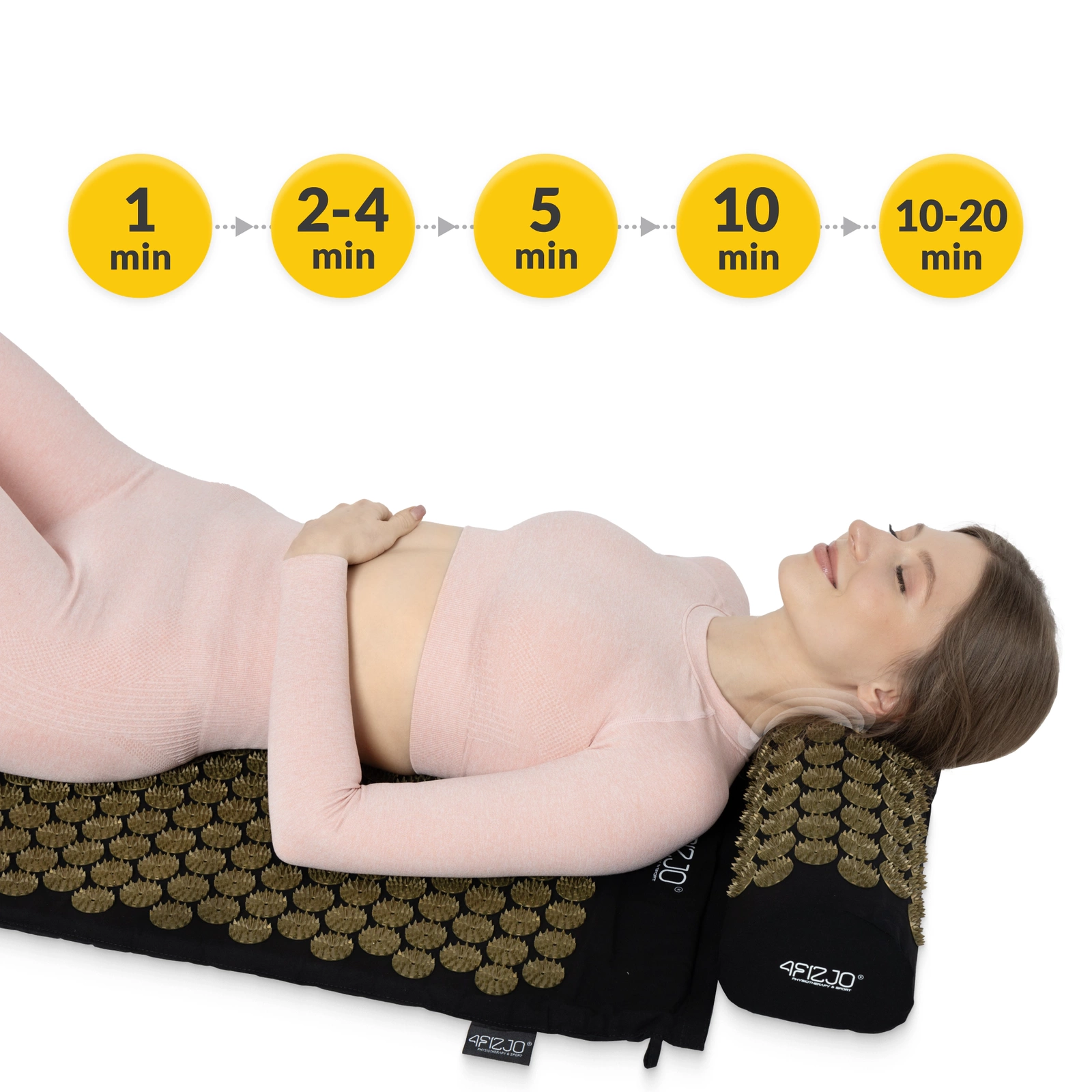 duża mata akupresura klasyczna masaz