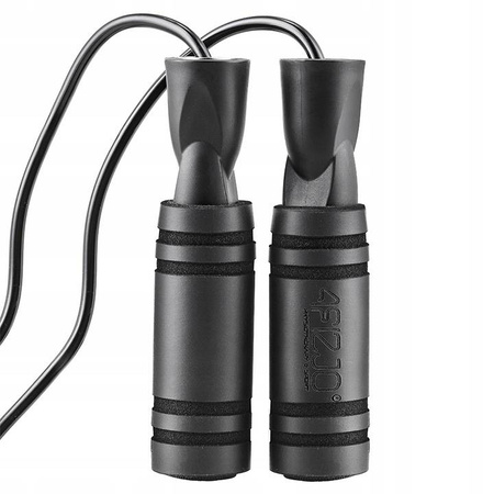 BASIC csúszásmentes markolatú ugrálókötél, fekete