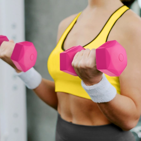 Bitumenes kézi súlyzó 2 x 1 kg