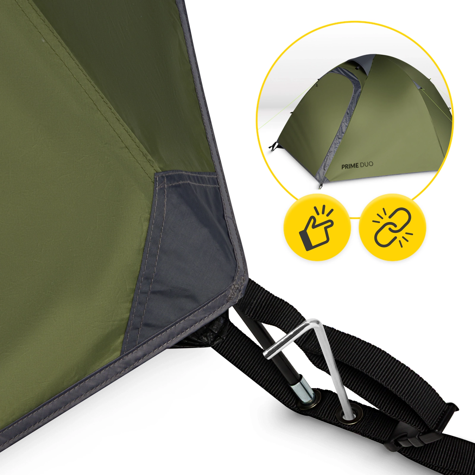 namiot turystyczny lekki trzyosobowy z przedsionkiem