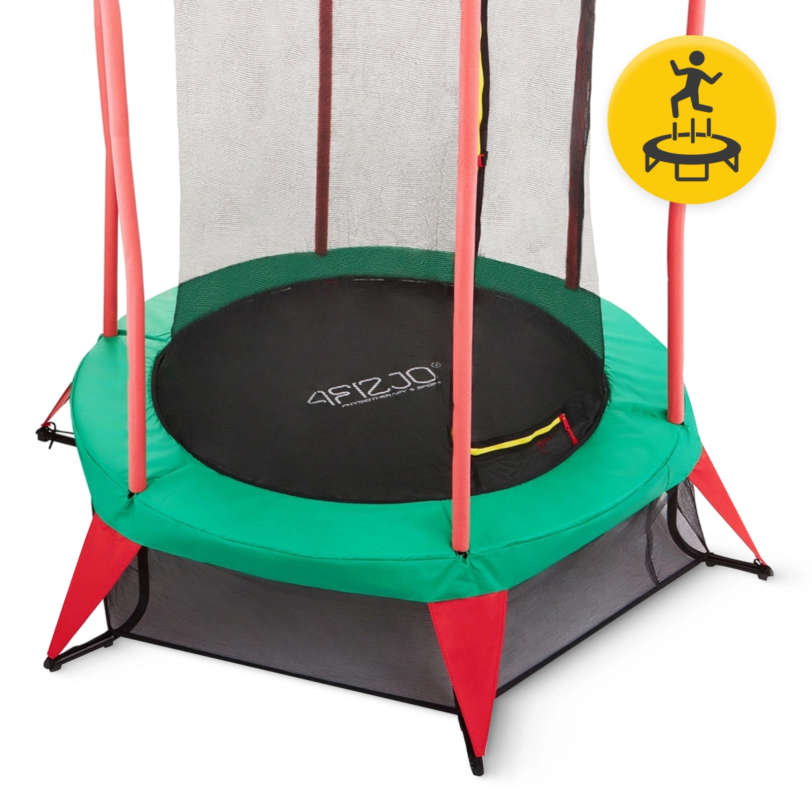 trampolina dla dzieci domowa do domu do ogrodu mala ogrod dom dzieci