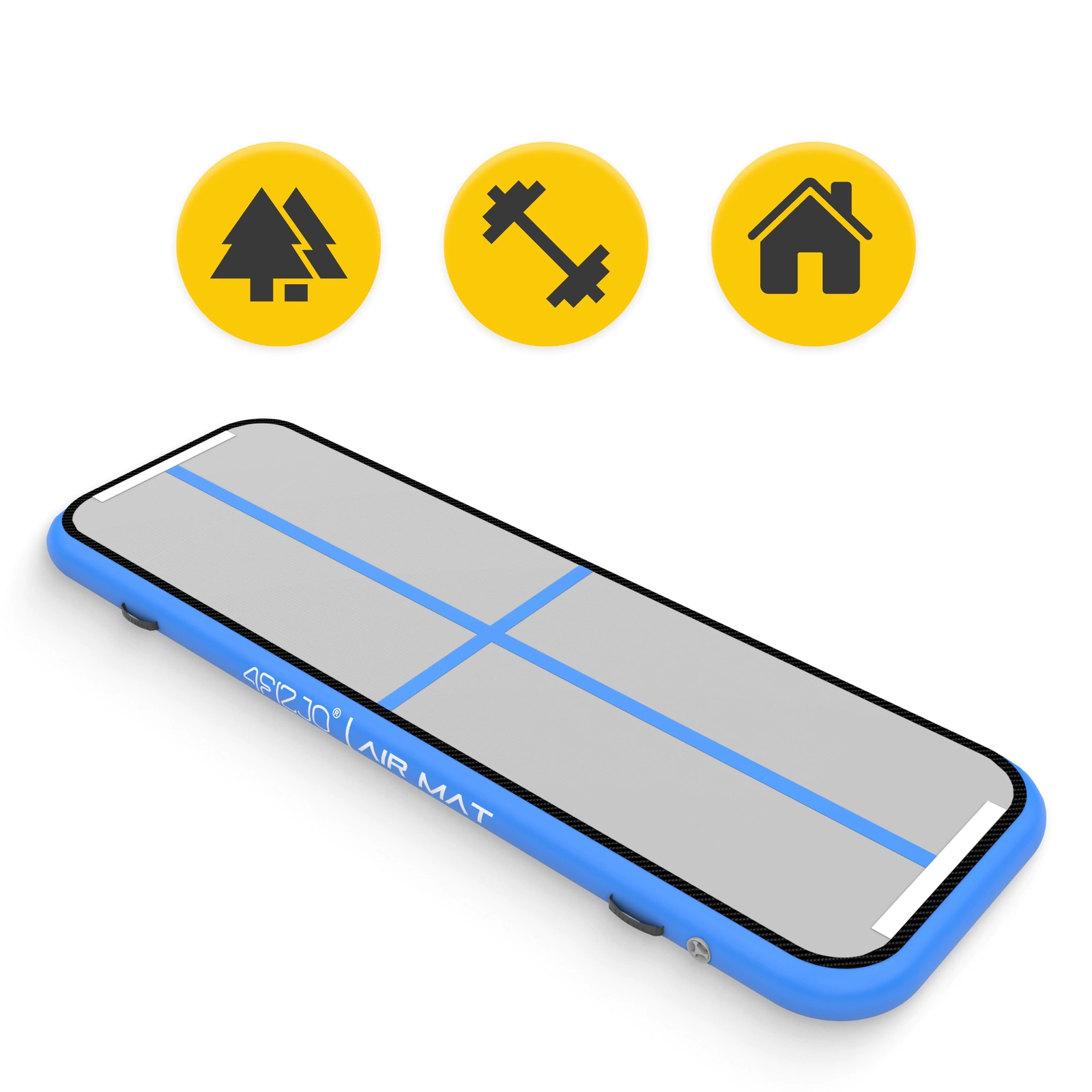 sciezka gimnastyczna akrobatyczna z pompka