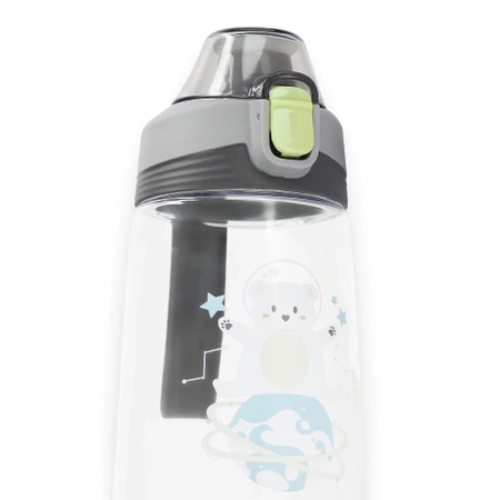 Gyermek kulacs, mackós minta, 550 ml