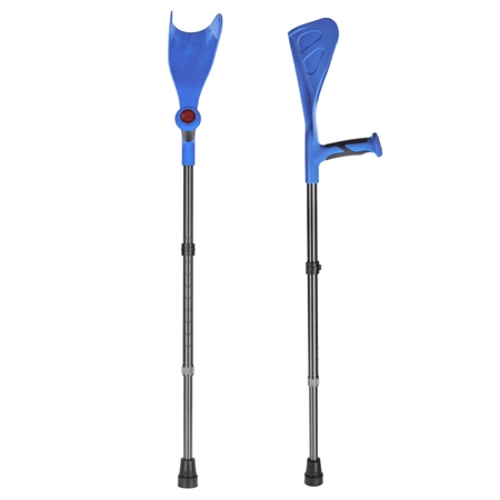 PRO állítható ortopéd mankó, kék