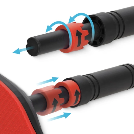 ULTRA feszítőrúdas húzódzkodó rúd, piros