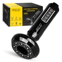 PRO elektromos kínai köpölyöző készlet fekete