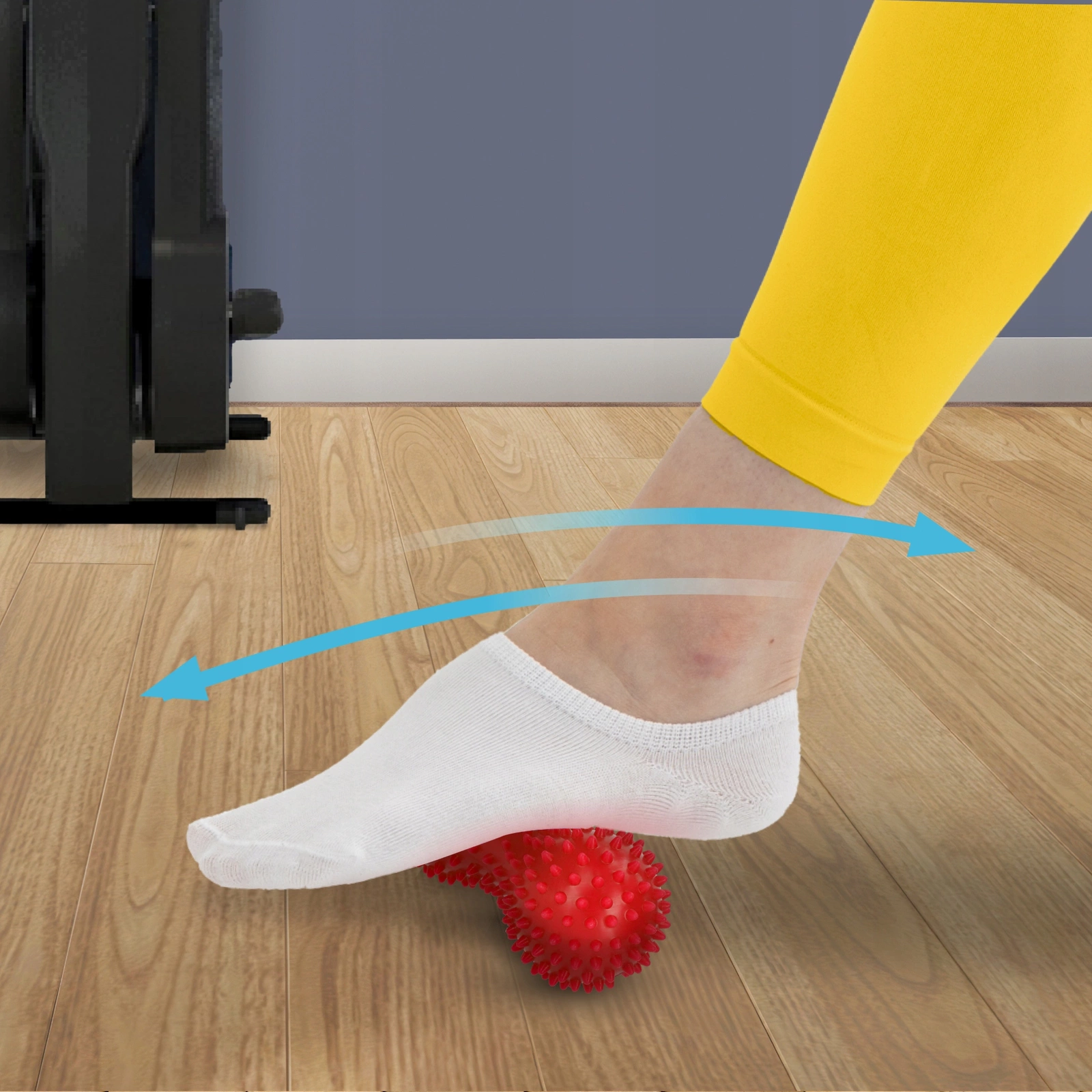 podwojna pileczka do masazu sensoryczna orzech antystresowa