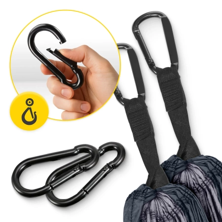 Mountain Goat egy személyes utazási függőágy, szürke-grafit