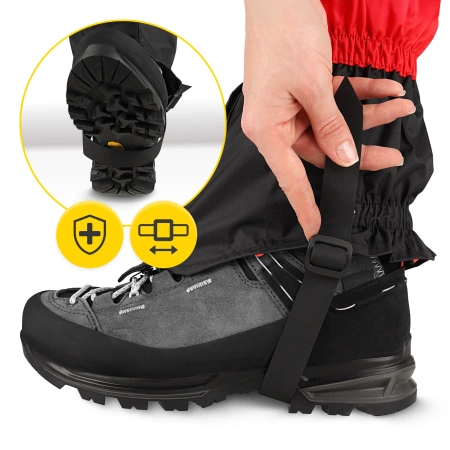 Vízálló túra csizma szár