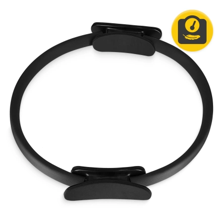 Jóga és pilates karika, fekete