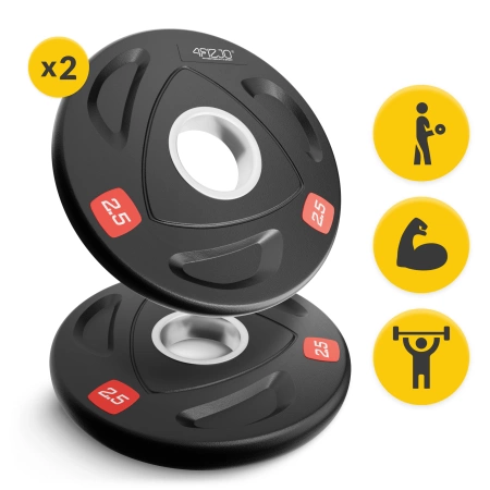 Olimpiai súlytárcsa, 2 x 2,5 kg