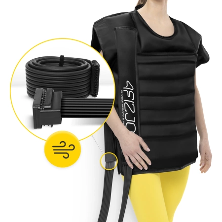 C8 kompressziós mellény nyirokmasszázshoz