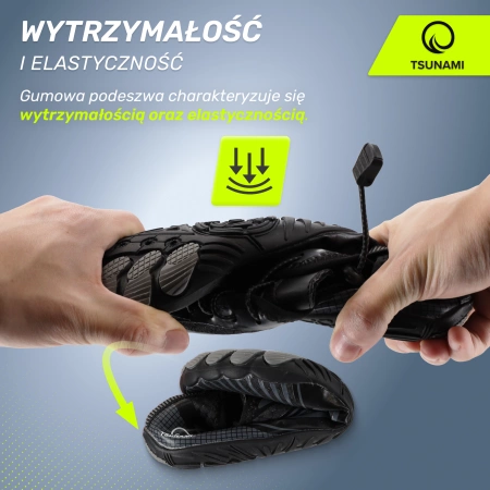 TSUNAMI vízicipő, 37-es méret