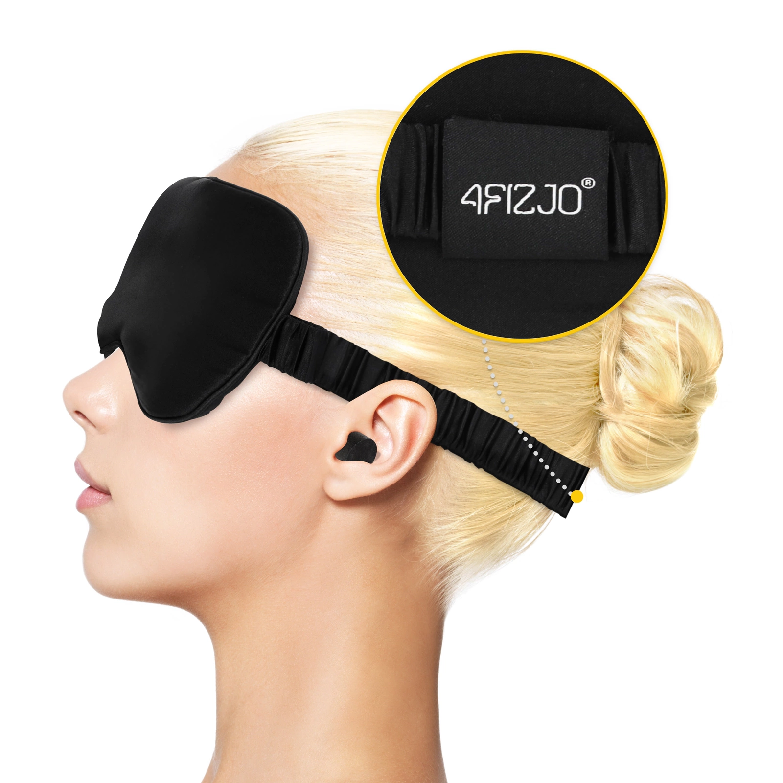 opaska na oczy do spania relaks podroz dobry sen