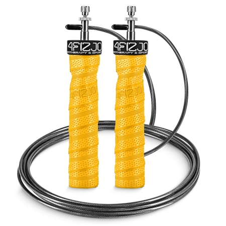 Súlyozott boksz ugrálókötél, 3 m, sárga