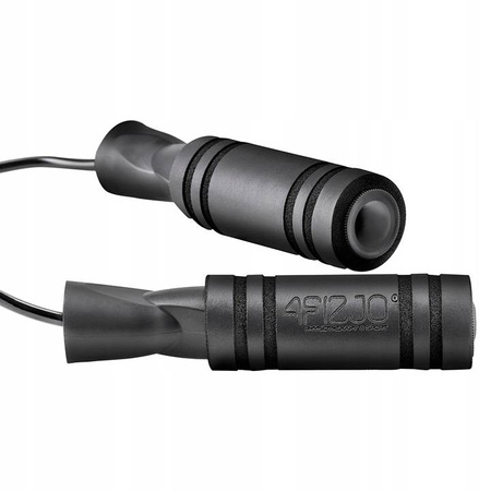 BASIC csúszásmentes markolatú ugrálókötél, fekete