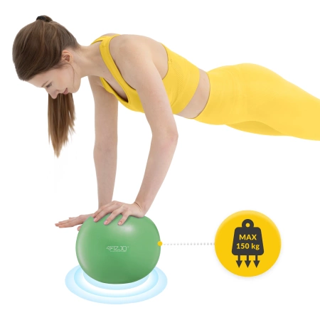 Pilates labda, 22 cm, zöld