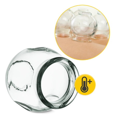 Üvegköpöly készlet, 12 db