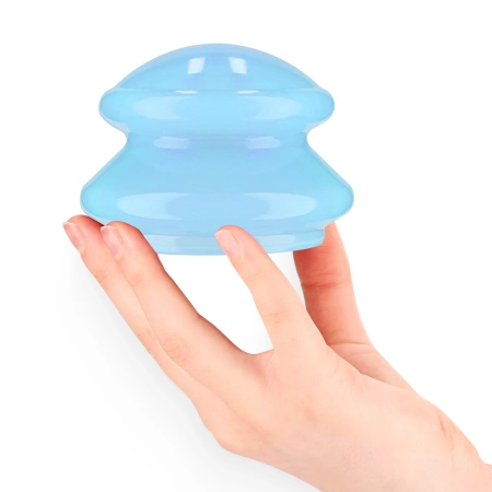 MED+ szilikonköpöly készlet, 4 db, kék