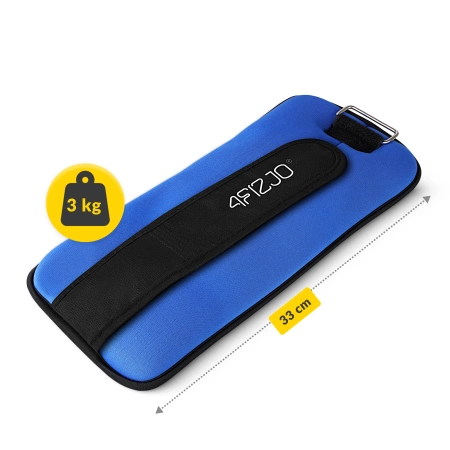 Boka- és csuklósúly, 2 x 3 kg