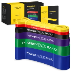 POWER BAND erősítő gumiszalag szett, 6 db