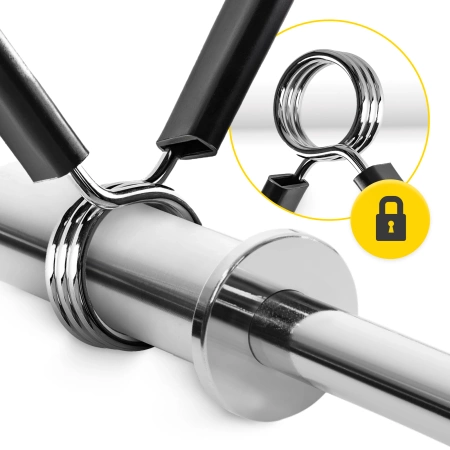 Rugós bilincsek 30 mm-es nyakhoz, 2 db.