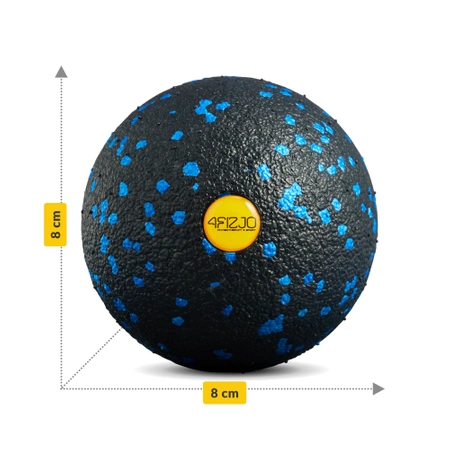 EPP masszázs labda, 8 cm, kék