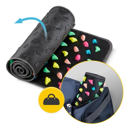 Kavicsokkal ellátott lábmasszírozó szőnyeg, 175 x 35 cm