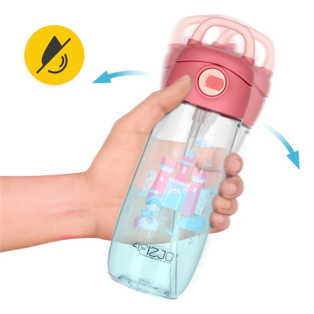 Gyermek kulacs, kastélyos minta, 550 ml