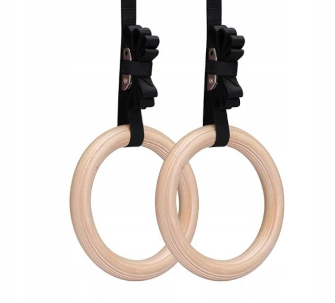 kolka obrecz gimnastyczna drewniana do akrobatyki