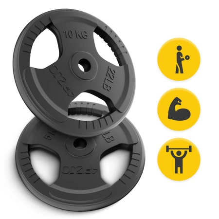 40 kg-os öntöttvas súlyzókészlet + 120 cm-es enyhén hajlított francia rúd