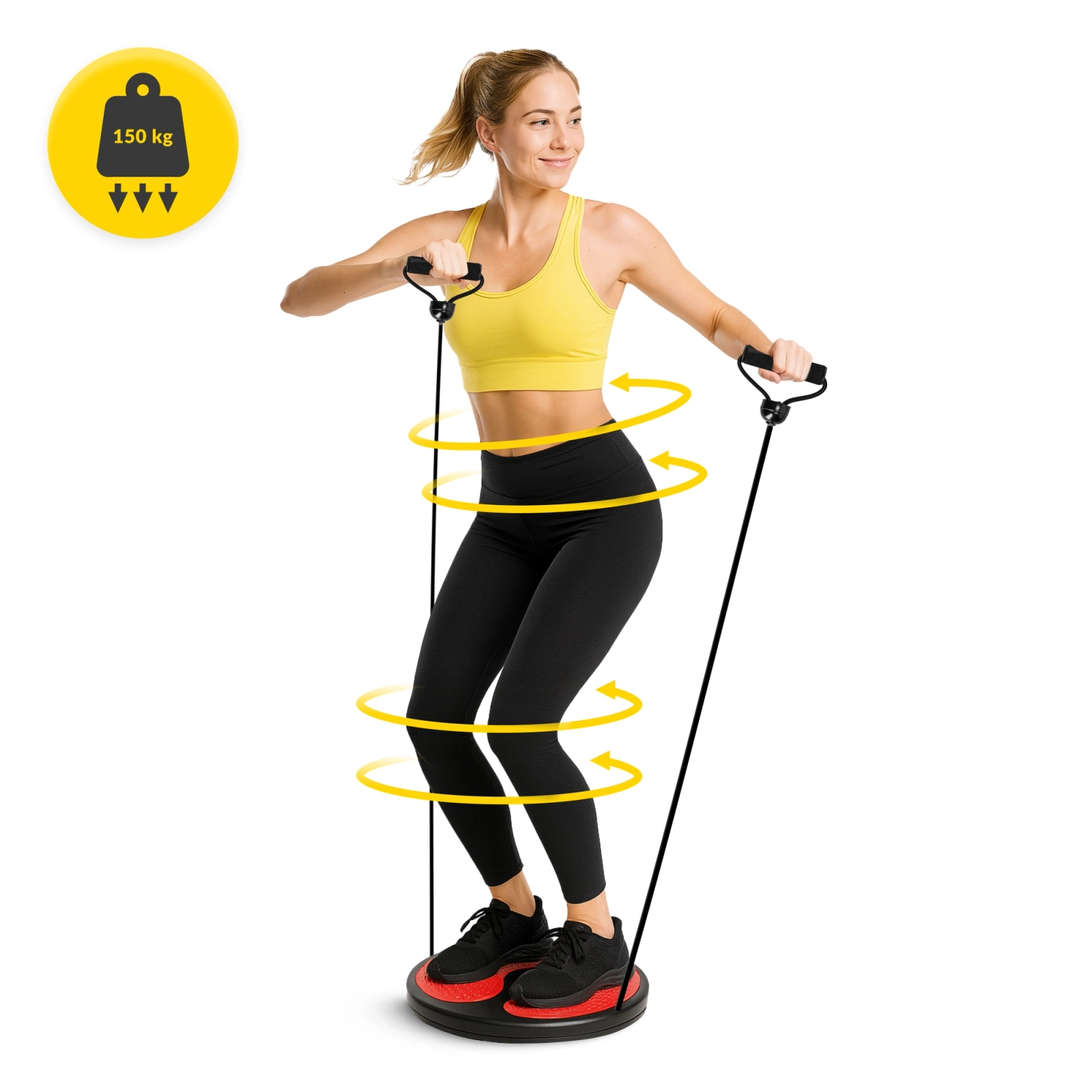 mini twister obrotowy z linkami do treningu