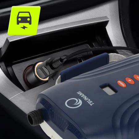 TSUNAMI autós elektromos pumpa SUP deszkához