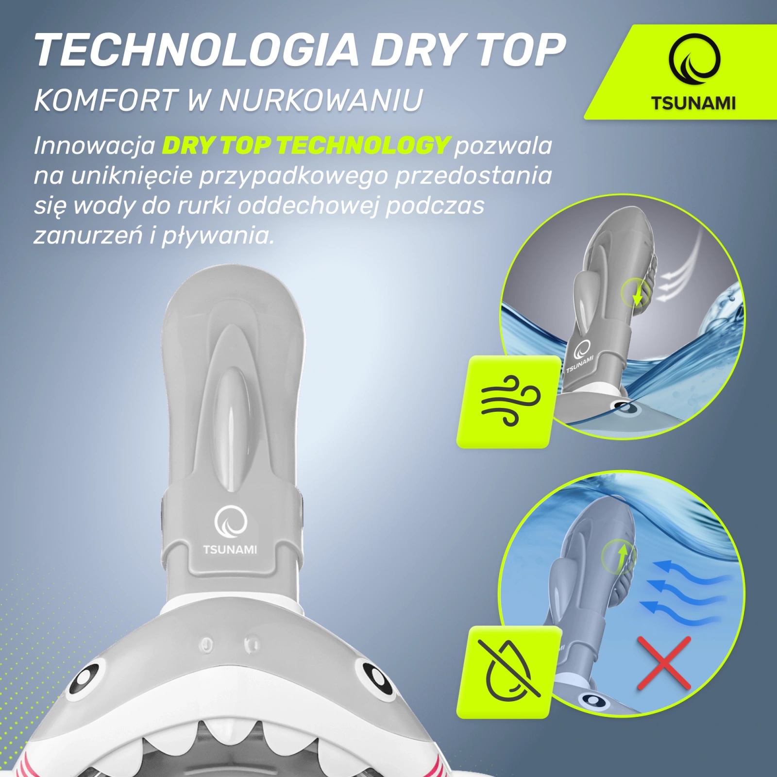 maska do nurkowania dla dzieci