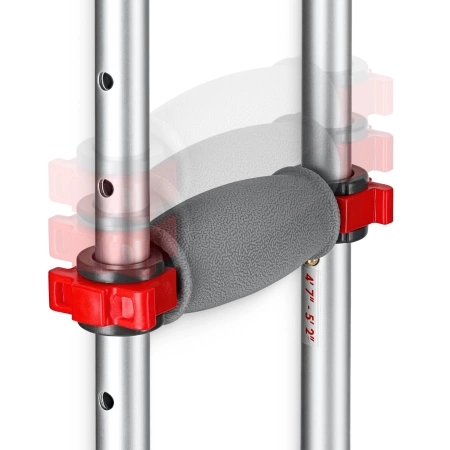 PRO állítható ortopédiai mankók kék