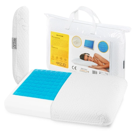 MED+ klasszikus formájú hűsítő ortopéd párna