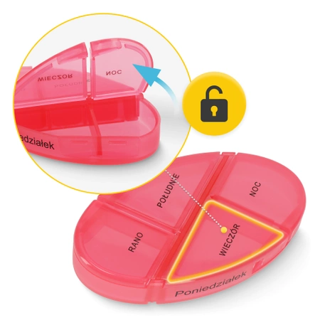 Heti gyógyszeres szervező MAX