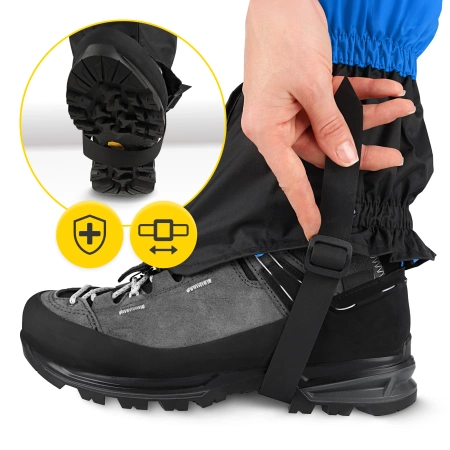 Vízálló lábszárvédő univerzális cipőkhöz, kék