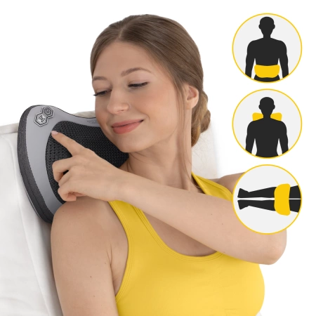 SHIATSU PRO+ masszázspárna, barna